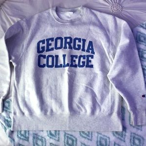 georgia college champion sweatshirt